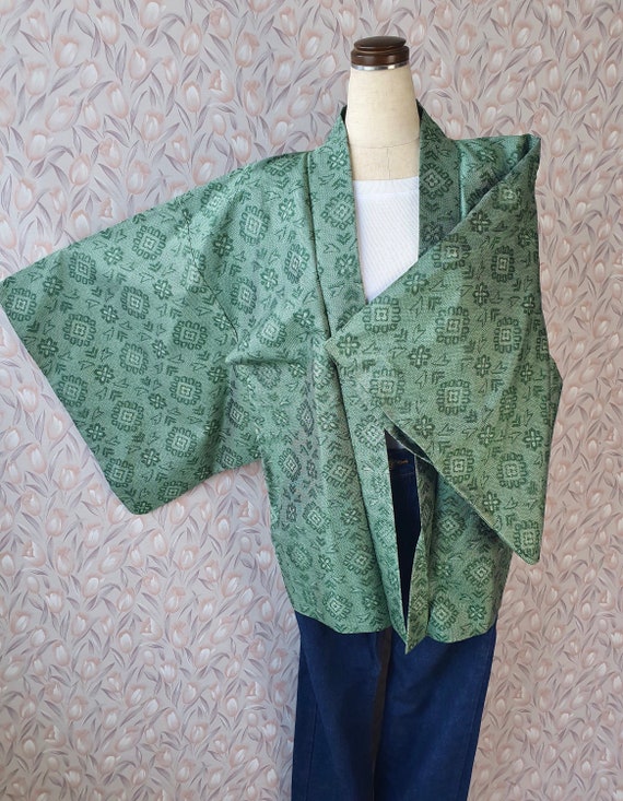 Tsumugi Haori, Traditional Kimono, Men Kimono, Wom