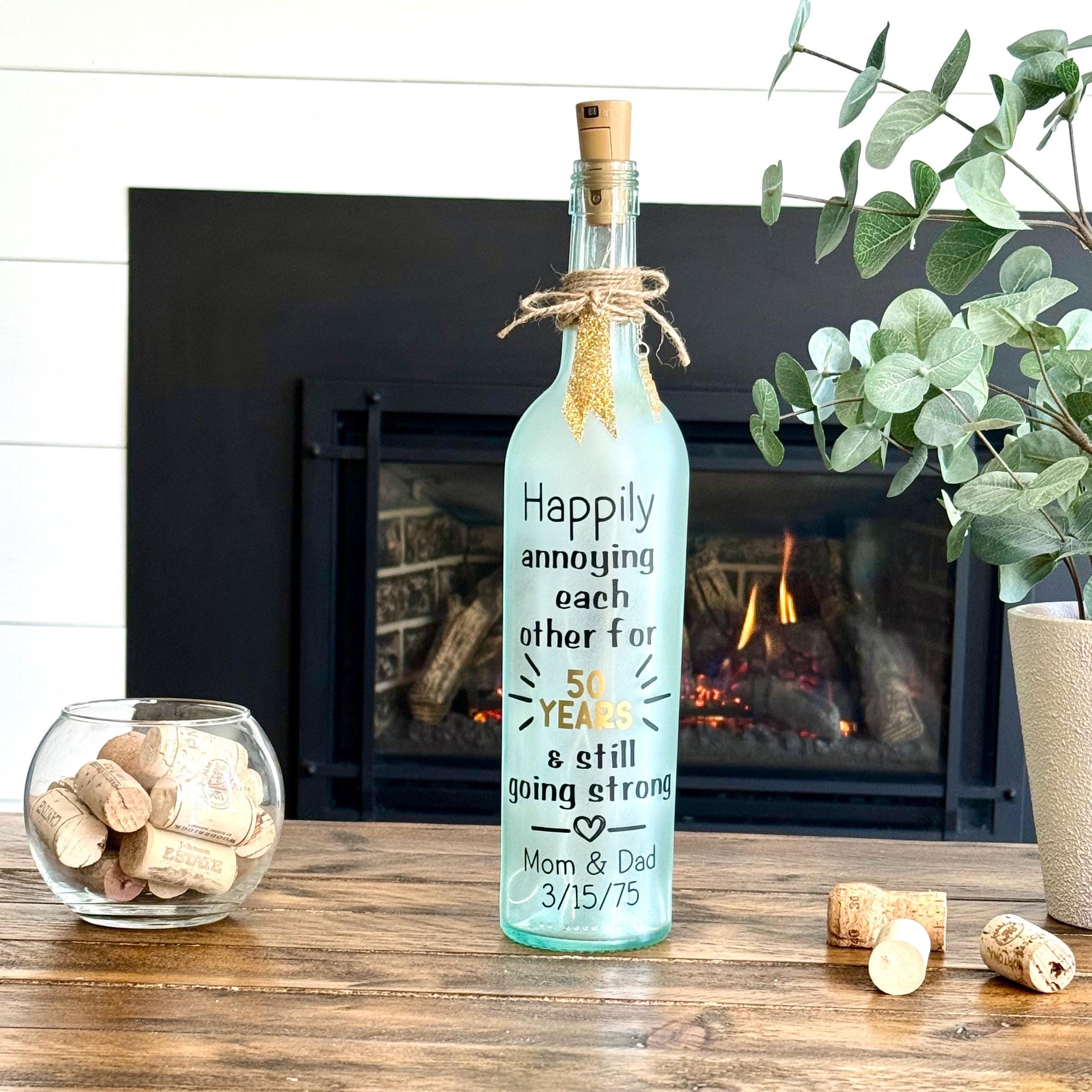 Macorner Personalized Bottle Lamp Annoying Each Other For