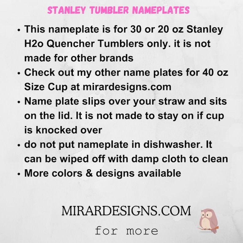 Personalized Stanley Lid Topper, Stocking Stuffer for Teenagers