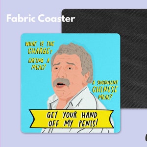 Posavasos del Manifiesto de la Democracia - Posavasos de comida china suculenta - Regalo de Jack del Manifiesto de la Democracia - Regalo de meme divertido - Posavasos