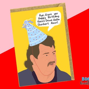 Carte d'anniversaire de la ferme de Gerald Clarkson - carte de Gerald - carte de la ferme de Clarkson - carte d'anniversaire de Jeremy Clarkson - carte de Gerald Cooper pour lui - amusant