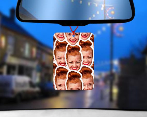 Custom Funny Car Air Fresheners Rearview Mirror Ornament