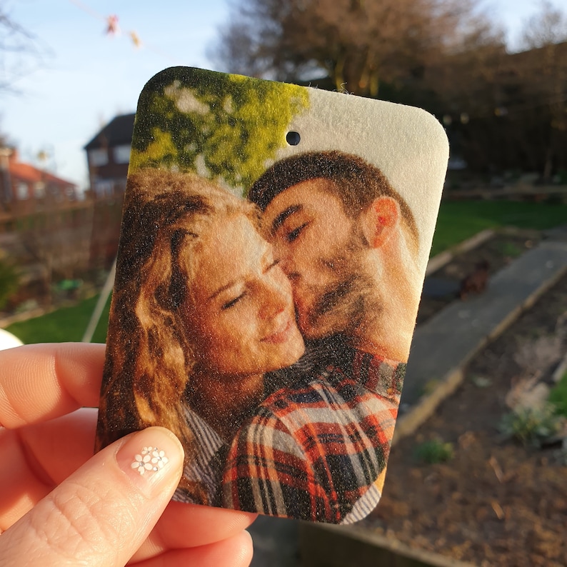 Personalised Car Air Freshener - Photo car air freshener