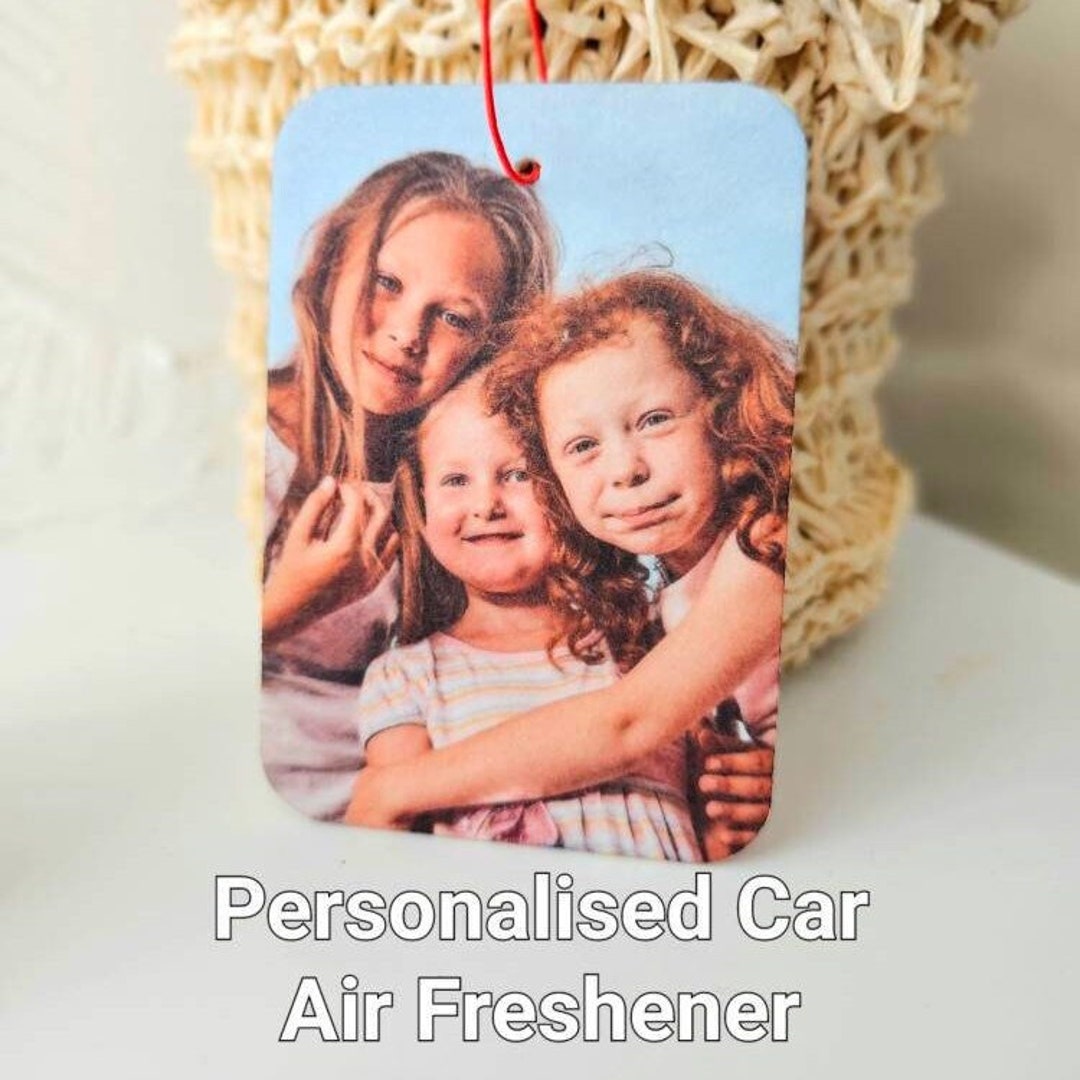 Father's Day Car Air Freshener, Double Sided Car Air Freshener, Fathers