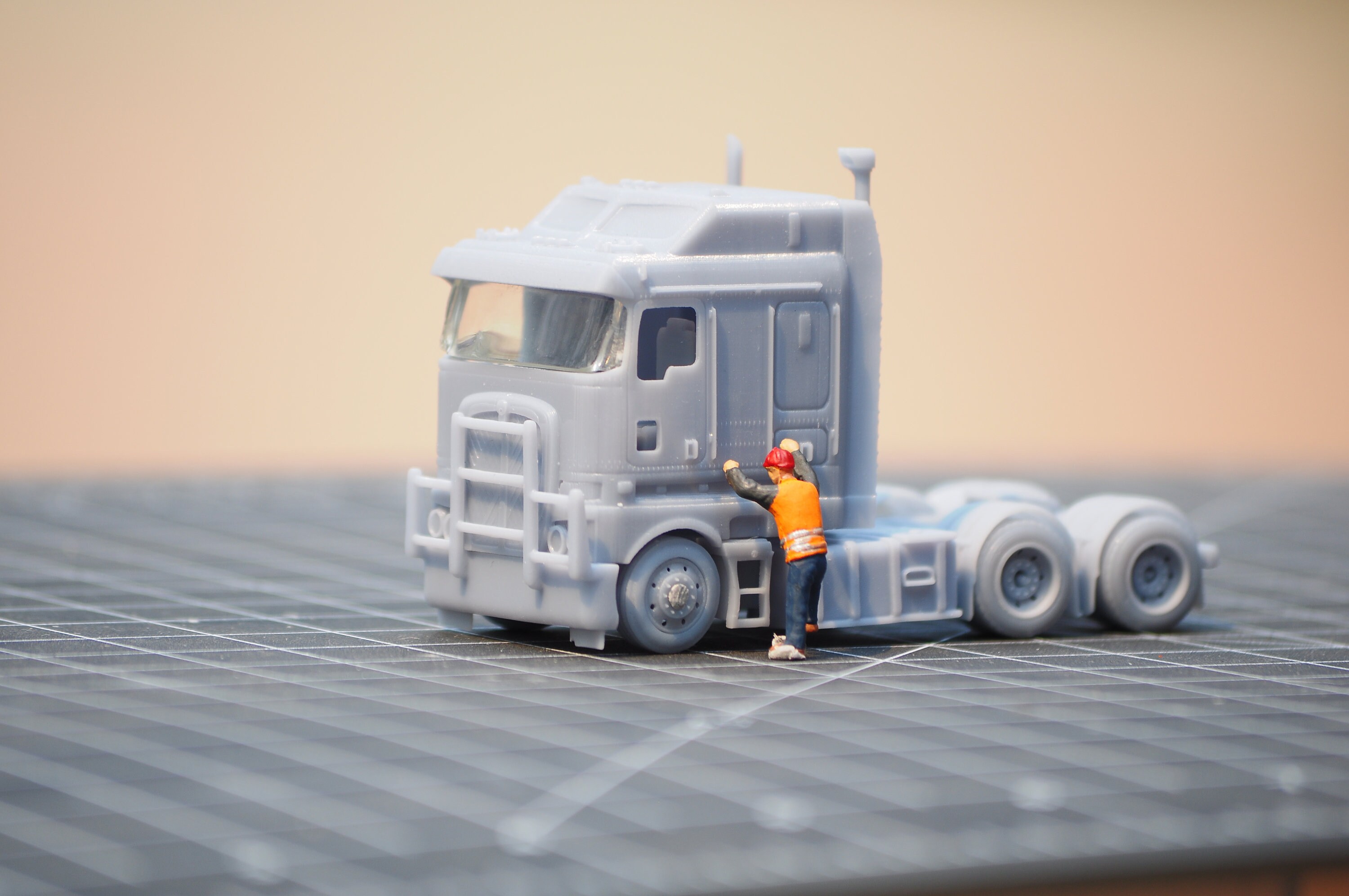 1/87 HO Scale Australian Modern Cab Over Truck Big Cab Etsy