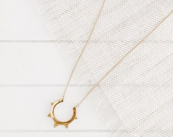 Sunbeam 18k Gold Vermeil Necklace