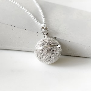 Sterling Silver Harmony Ball Necklace: Indah Pregnancy Chime