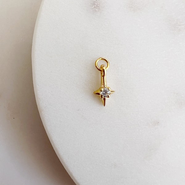 Switch and Stack She’s a Star Charm - Gold Plated Sterling Silver