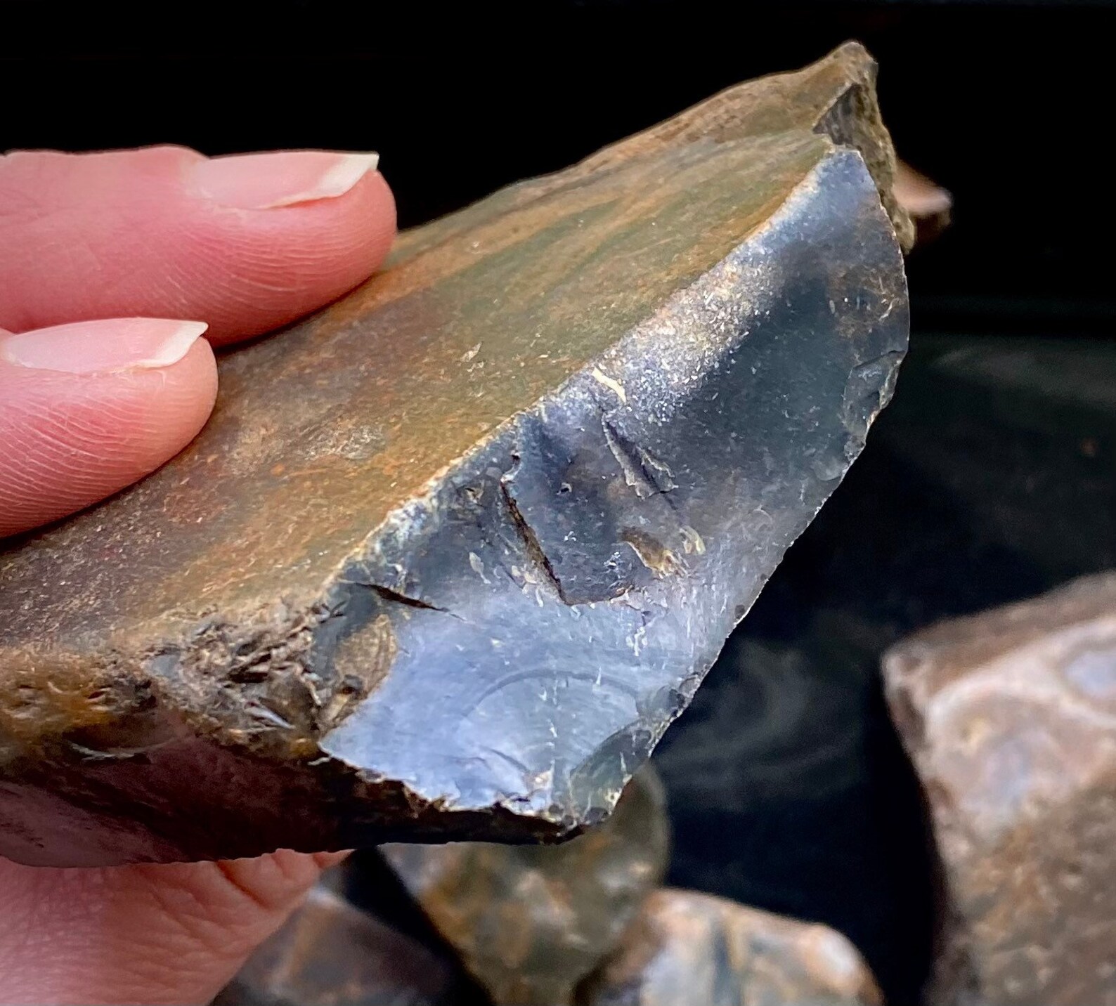 7pc Ohio Chert High Quality Flint Stones Core Chunks Etsy