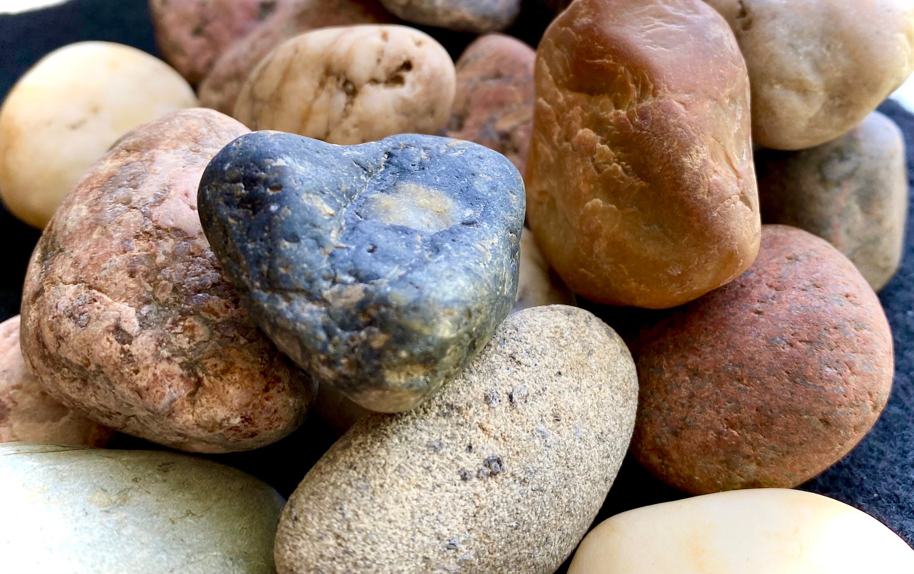 33pc Colorful River Rocks Small Medium 1 1.5 Craft Plant Etsy