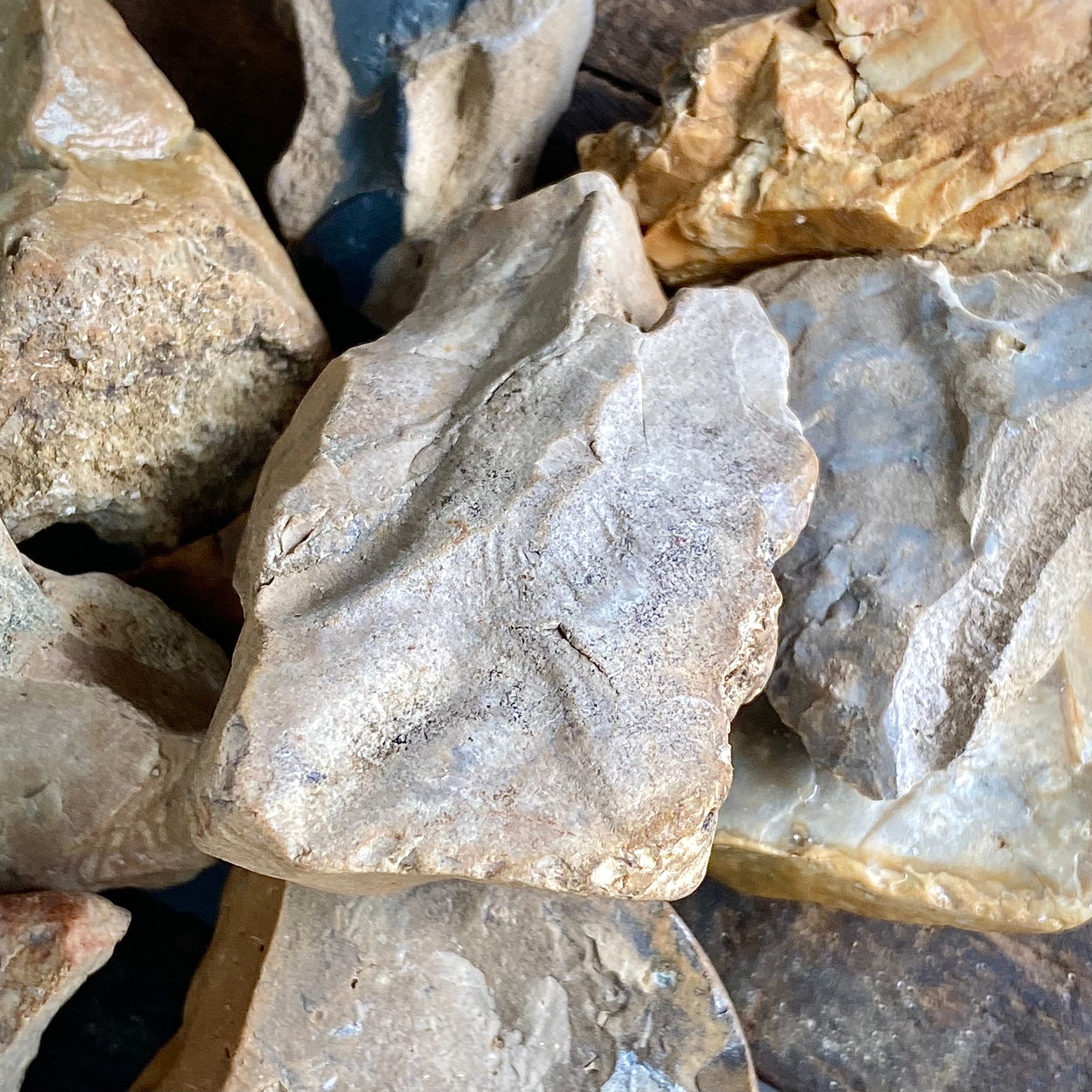 Rare Native American Effigy Stones - hf1bwf5