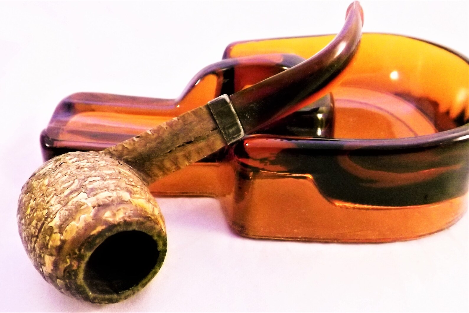 Rare Vintage National Corn Cob Pipe Works Bent Bulldog Estate Etsy