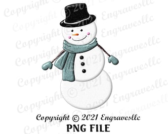 Muñeco de nieve , Archivo Png , Archivo imprimible , Archivo png de Navidad, Descarga instantánea muñeco de nieve