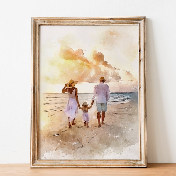 Watercolor painting from photo, watercolor painting custom, painting from photo, watercolor painting, watercolor prints, canvas wall art