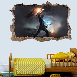 Superhero Captain America Wall Sticker Art Poster Mural Decal Room Office Nursery Decor ID208