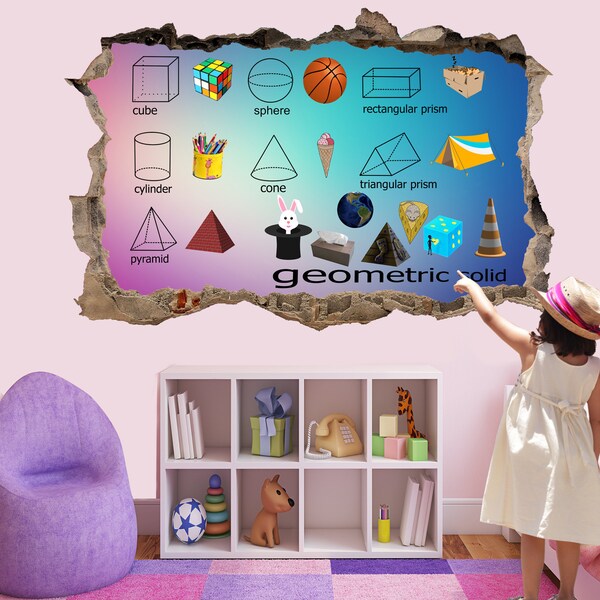 Geometric Wall Decal Etsy UK