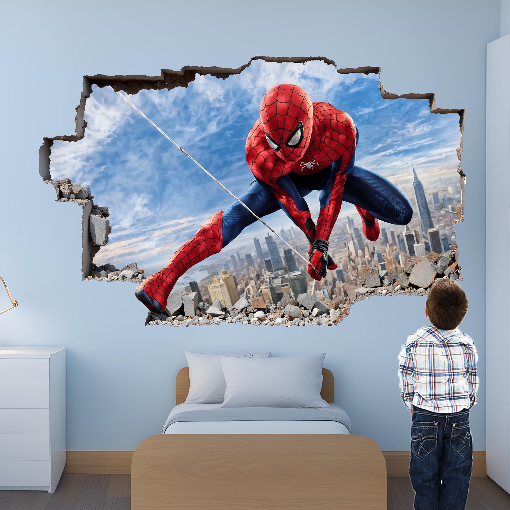 Spider Man Wooden Wall Decor - Etsy