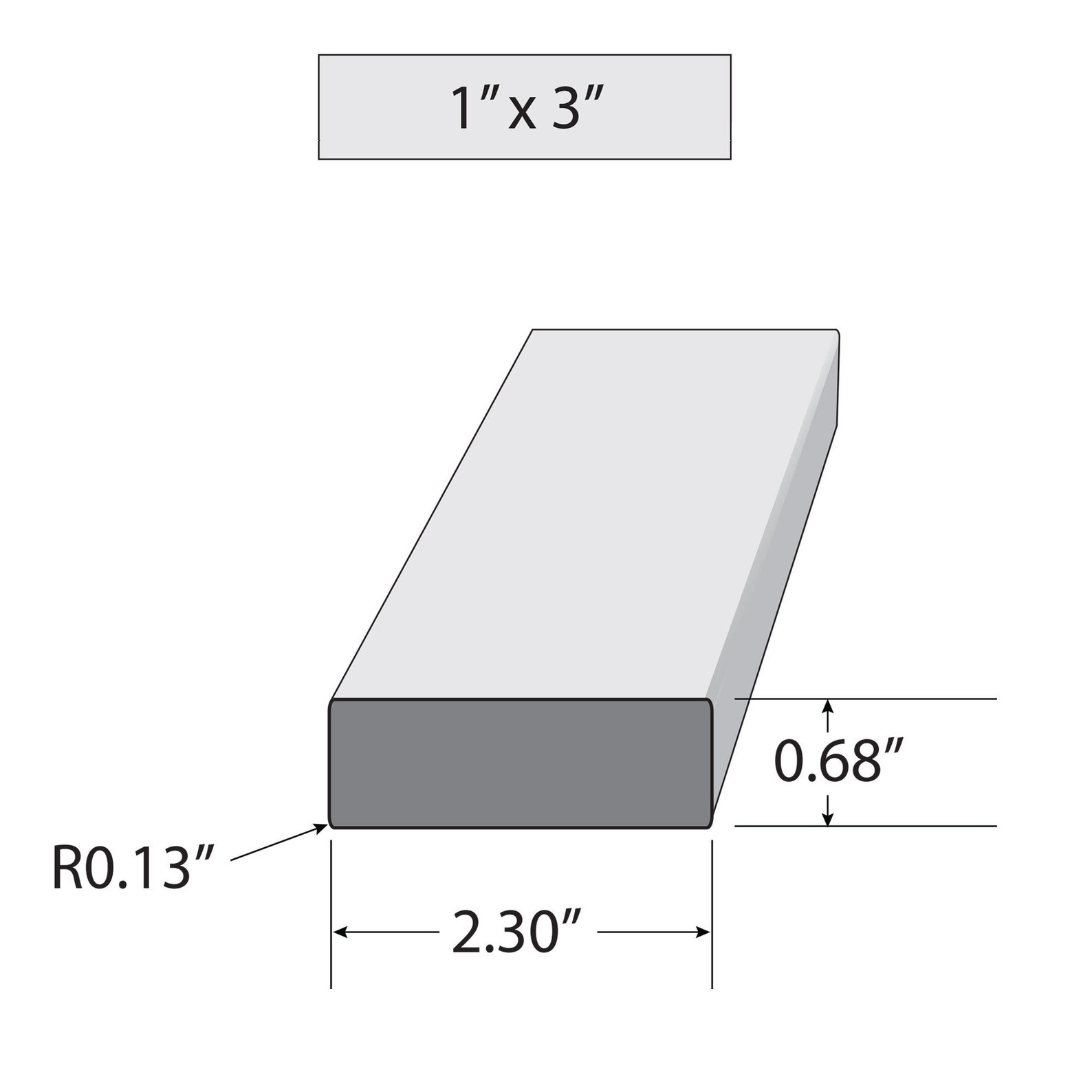 Everwood synthetic wood DIY dimensional lumber 1 x 3 x 6ft Etsy
