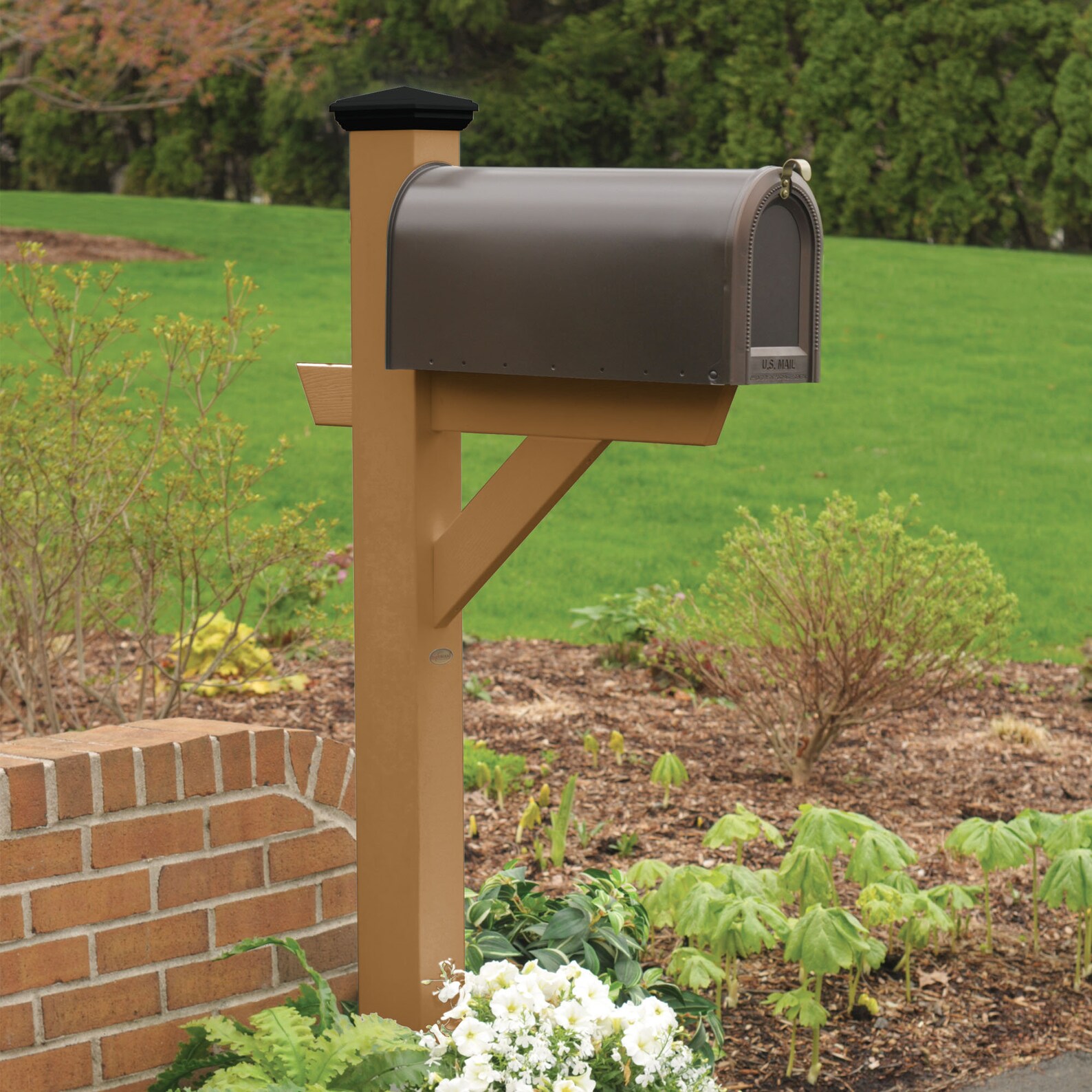 Hazleton Mailbox Post Etsy