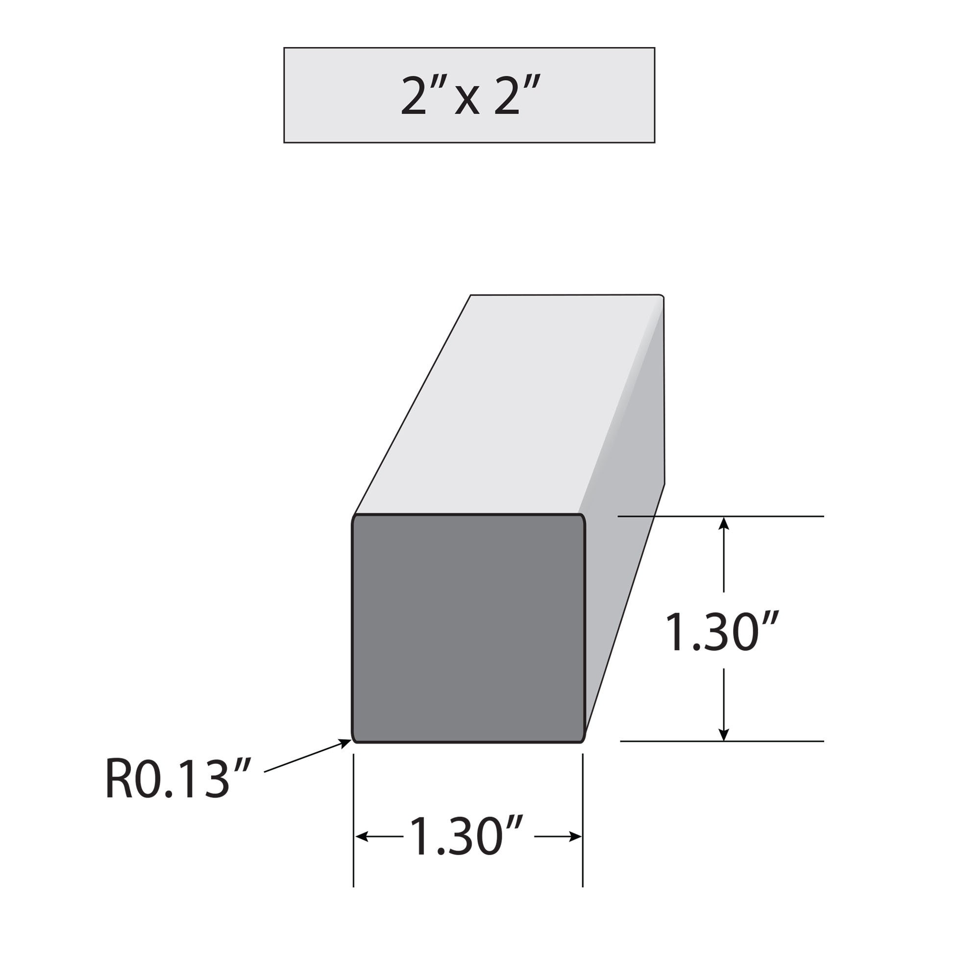 Everwood synthetic wood DIY dimensional lumber 2 x 2 x 6ft Etsy
