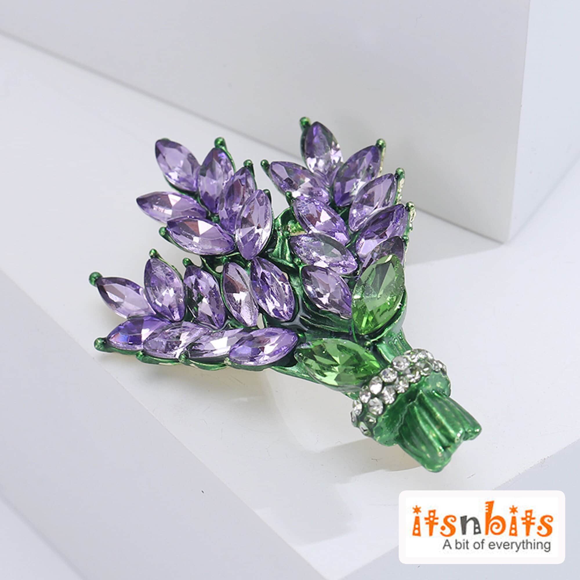 Three Shades of Purple Corsage/satin Flower Pin/brooch/ Shoulder Pin/flower  Pin Brooch/gift for First Lady/formal Accessories/kanzashi 