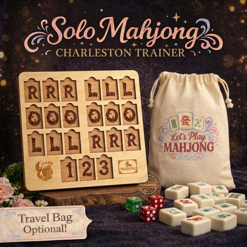 Solo Mahjong Board - Etsy