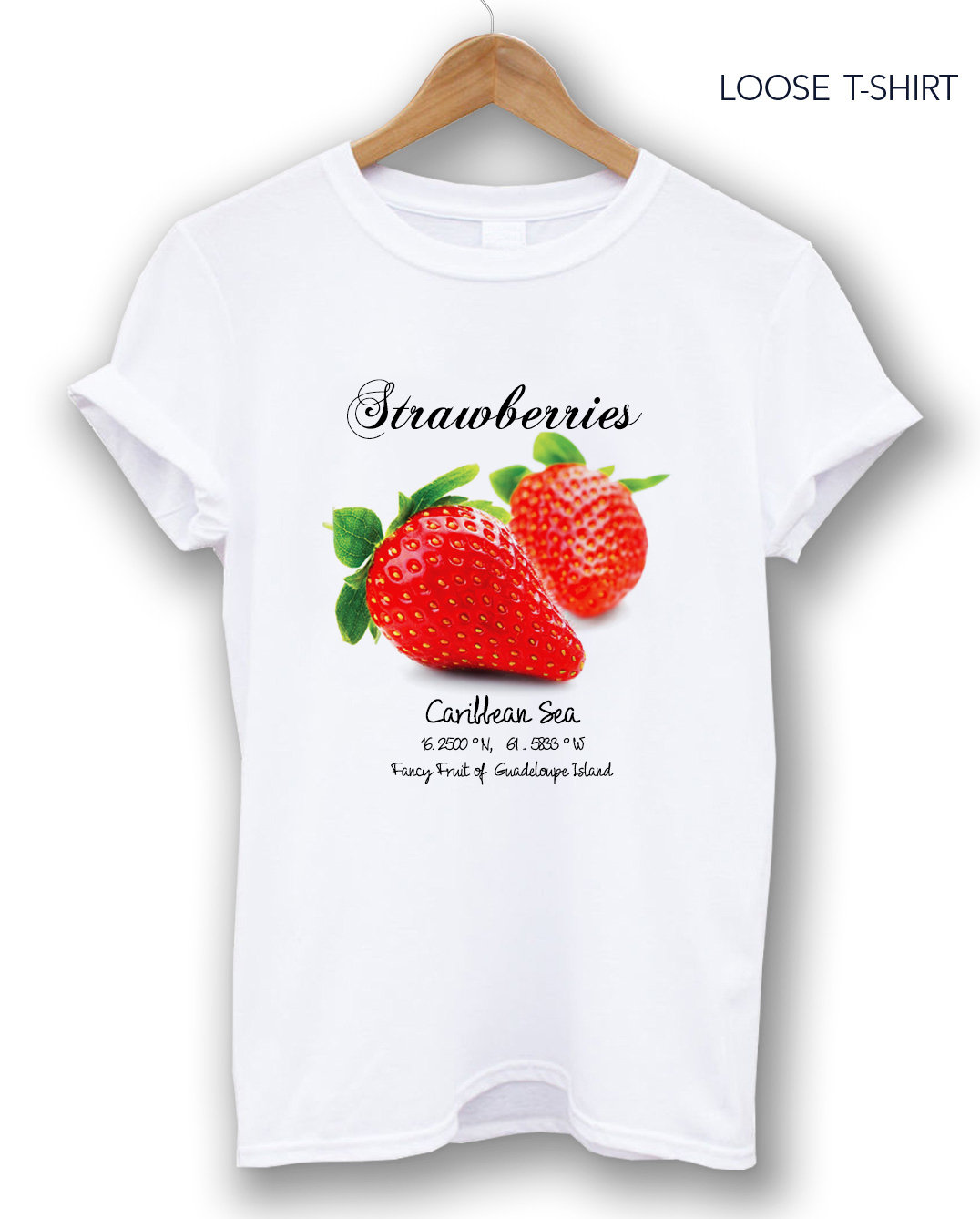 Strawberry Women T shirt TEE10022CT Etsy