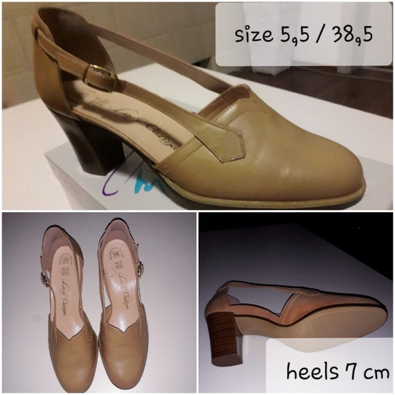 Original 70's DEAD STOCK women shoes