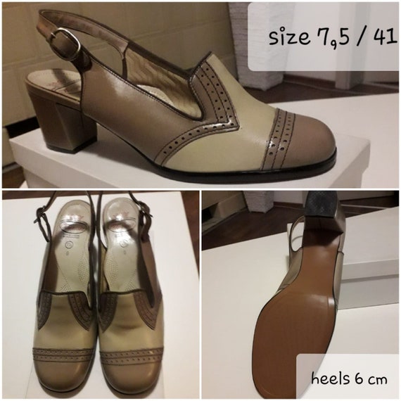 Original 40's DEAD STOCK women shoes