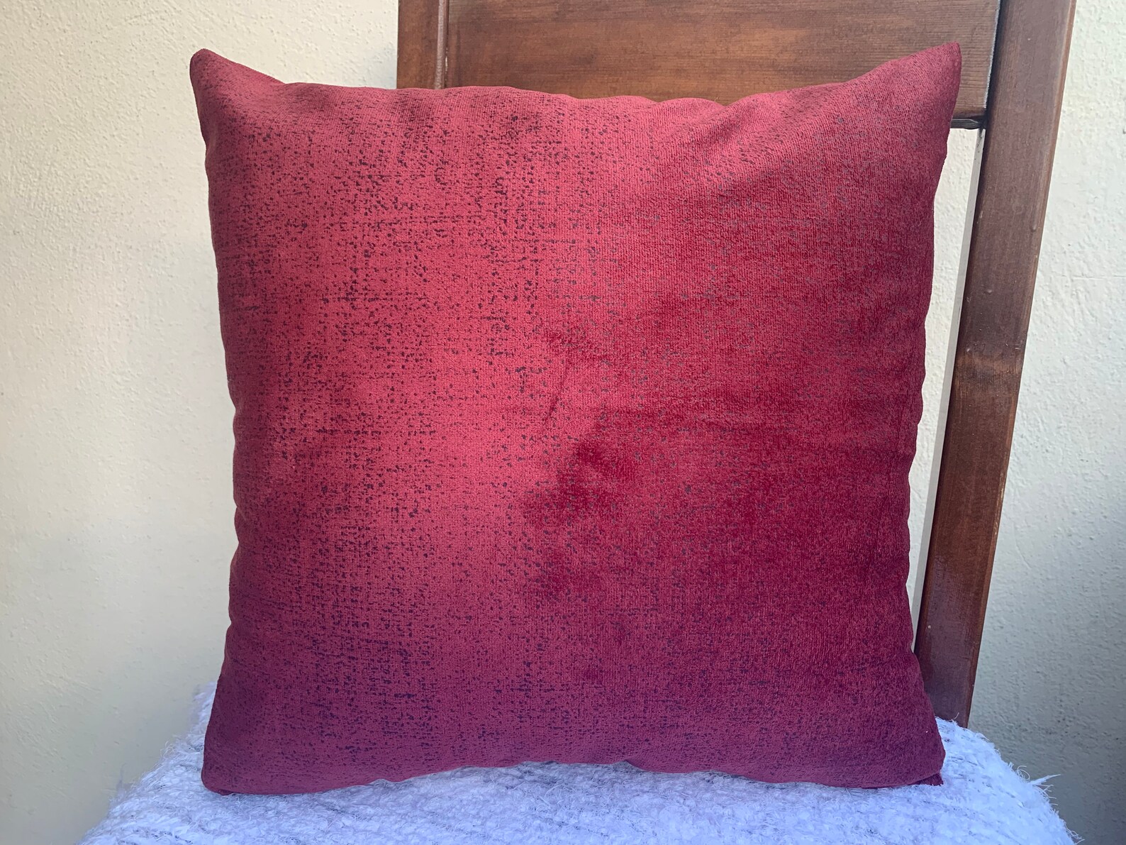 Burgundy Velvet Throw Pillows Burgundy Pillows Velvet Pillow Etsy