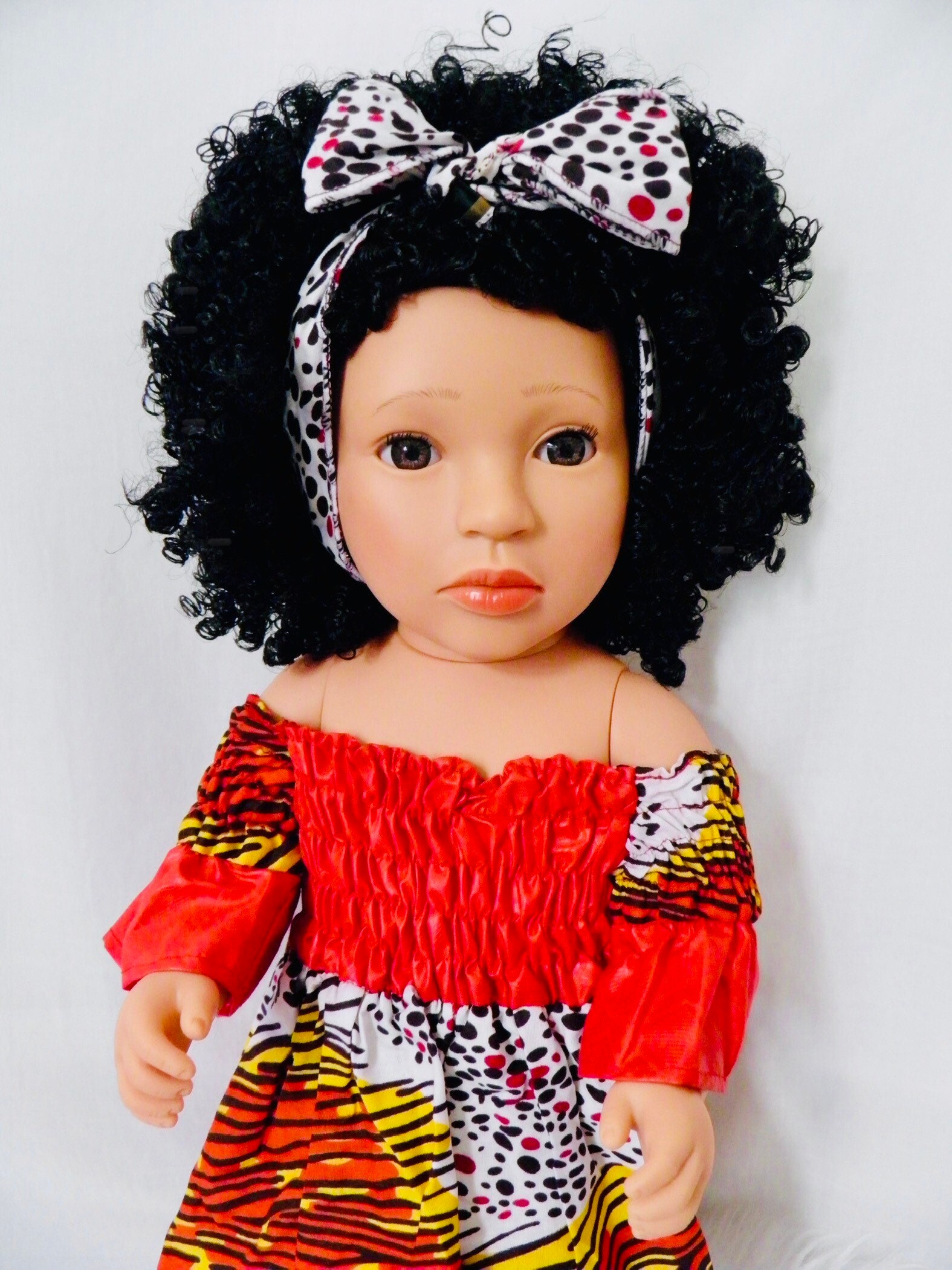 ALAAM African Doll 43 Cm Dressup Doll in Colorful Dresses Etsy