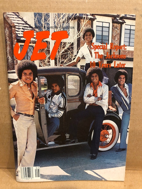 Jet Magazine Michael Jackson The Jackson 5 Feb 1 1979 Advance Etsy
