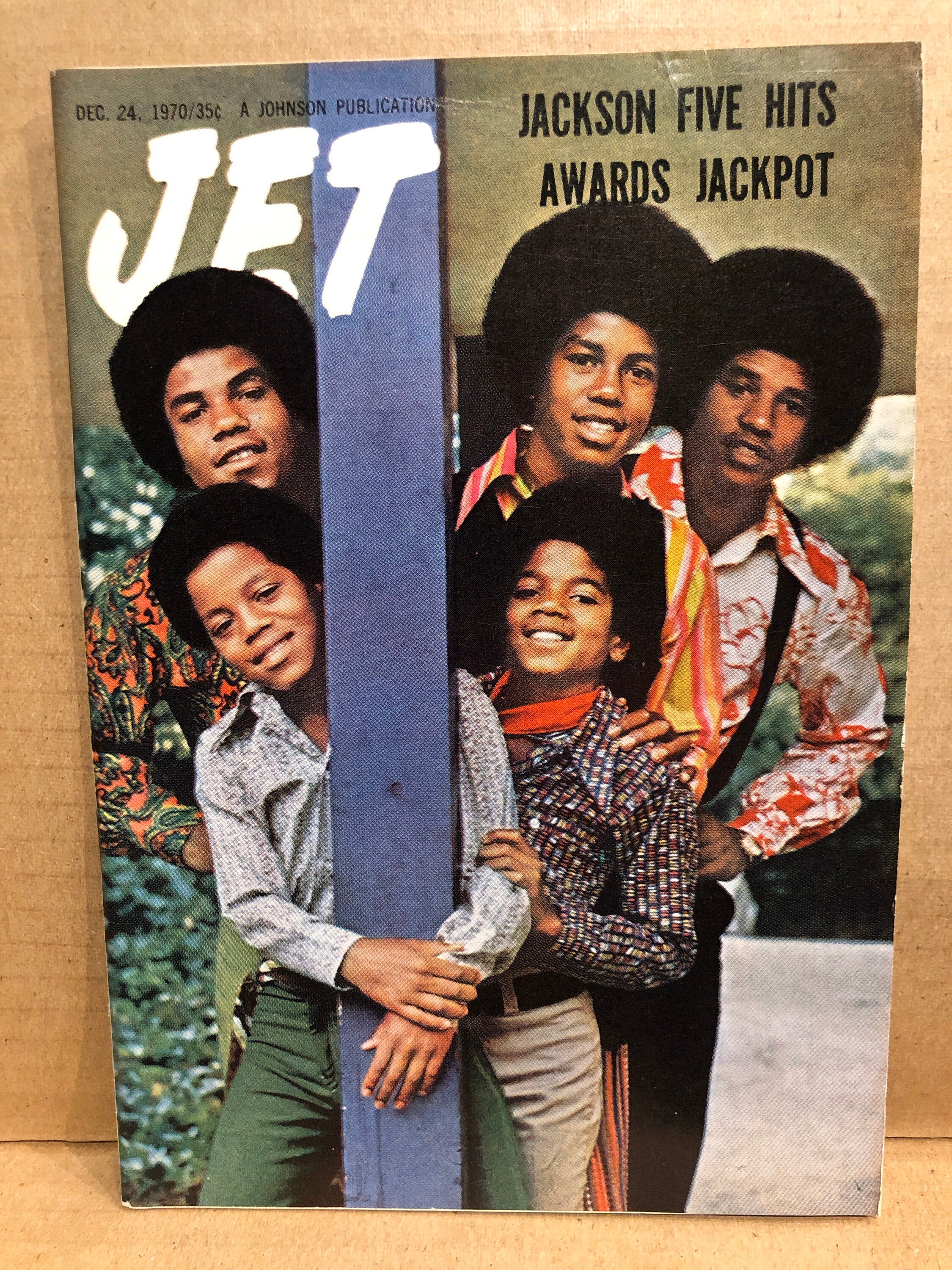 Jet Magazine Michael Jackson The Jackson 5 December 24, 1979 Advance Copy No Shipping Labels Like New Great Condition