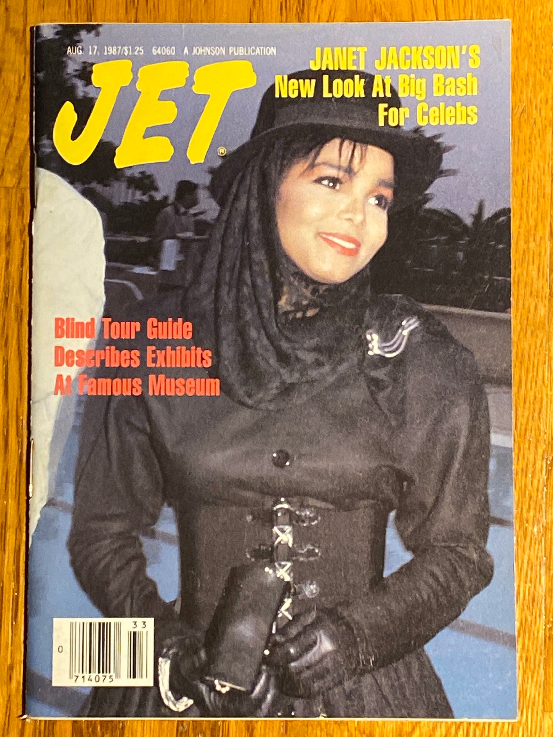 Vintage Jet Magazine Jackson August 17 1987 No Shipping Etsy