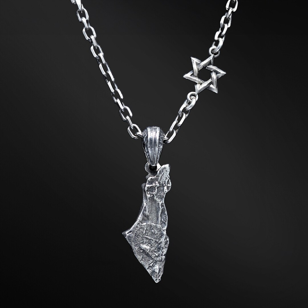 MAP OF ISRAEL STAR OF DAVID main image 1