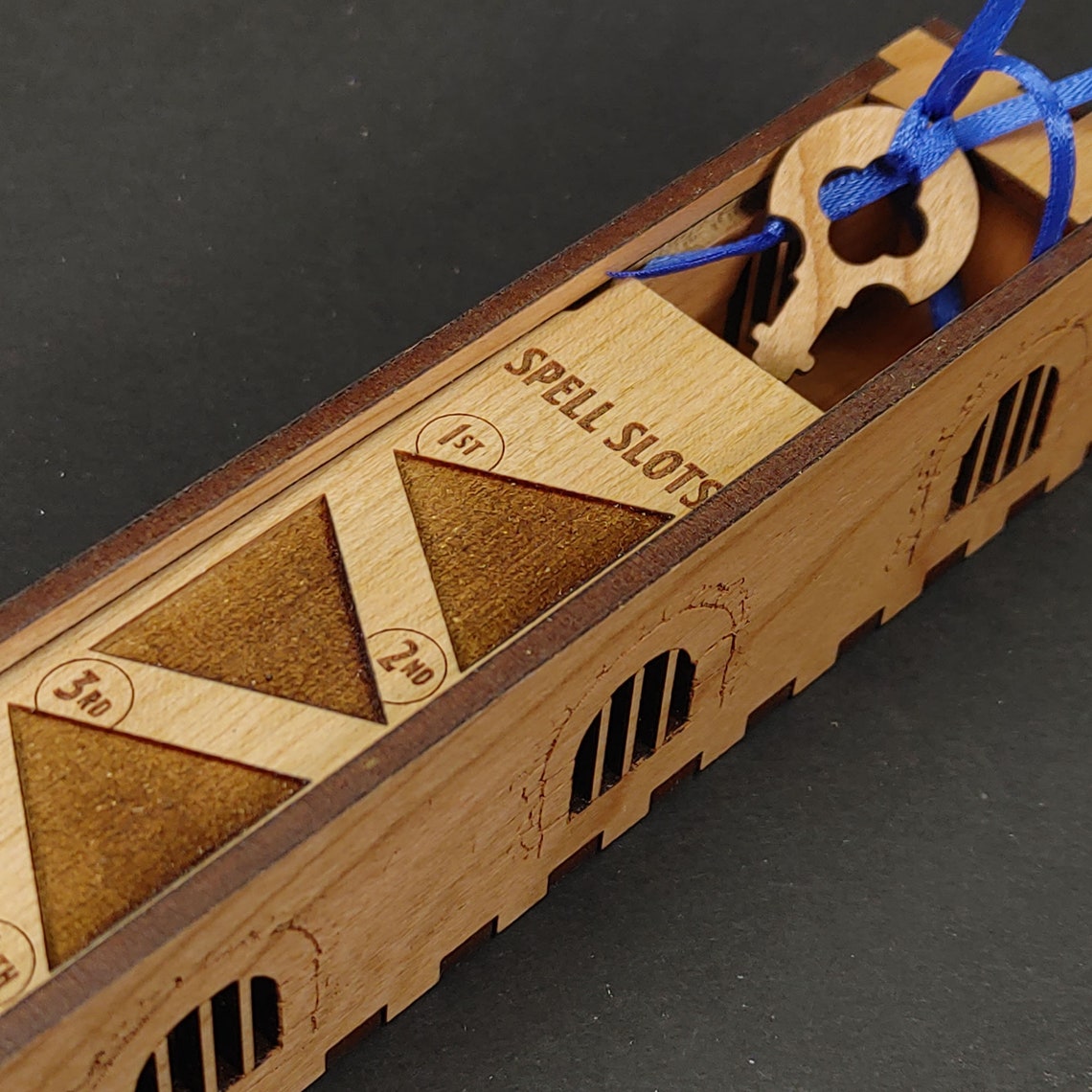 Dice Jail dice box and spell tracker Etsy