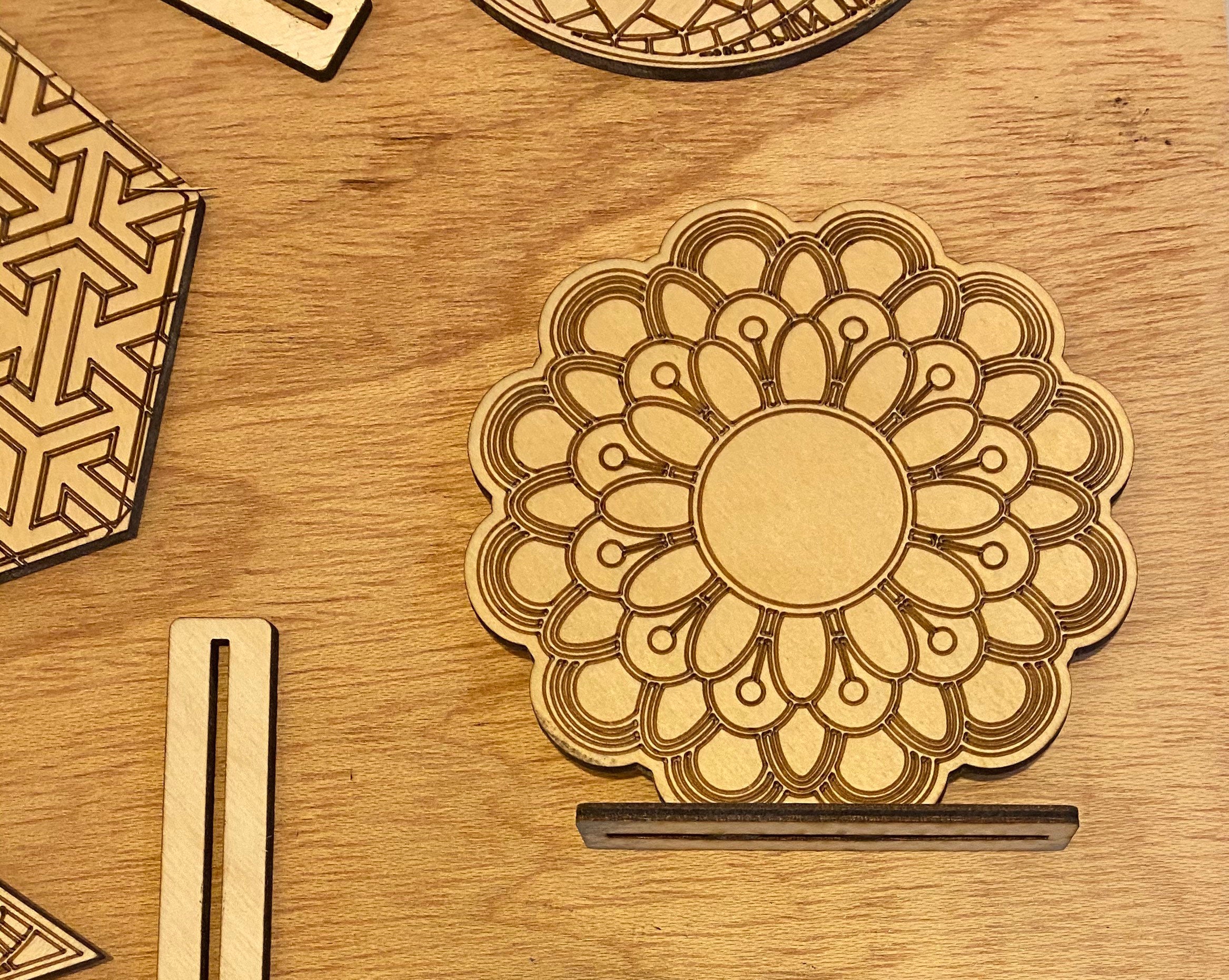 Geometric shapes for coloring-adult coloring-kid | Etsy