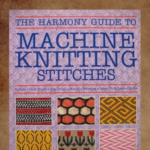 Machines knitting stitches patterns,punch cards 24,pdf,digital