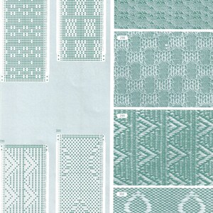 Machine Knit Pattern,punch Card,knitting Machines,ebook Pattern - Etsy