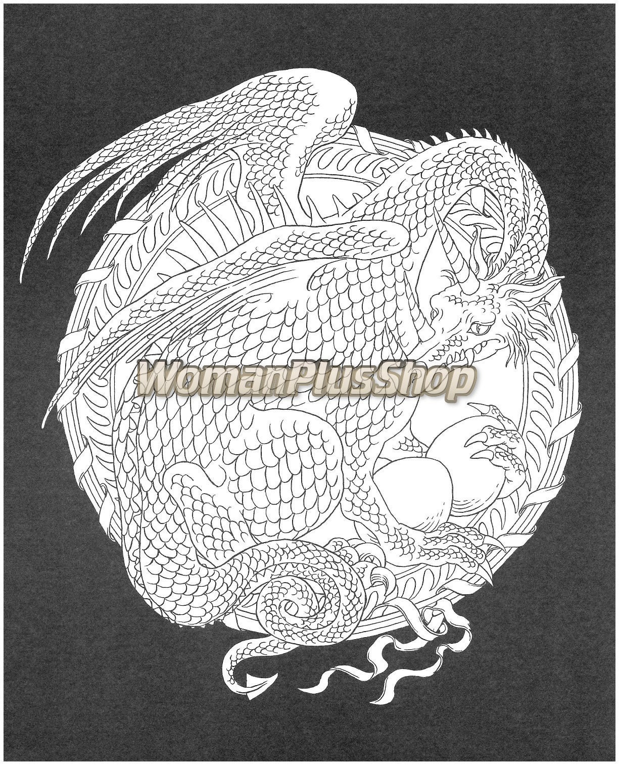 Coloring mandala pdf coloring pages activity book | Etsy