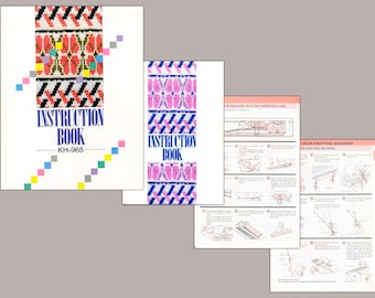 Brother breimachines instructiehandleiding KH-965, patroon e-boek pdf