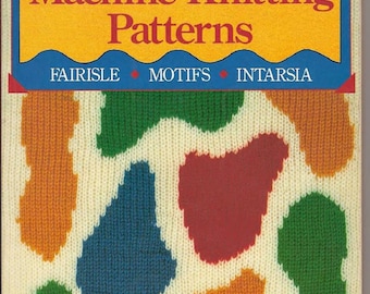 Machine knitted,punch card,knitting machines,ebook pattern