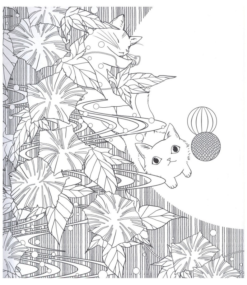 Download Korean coloring book coloring page pdf coloring sheets | Etsy