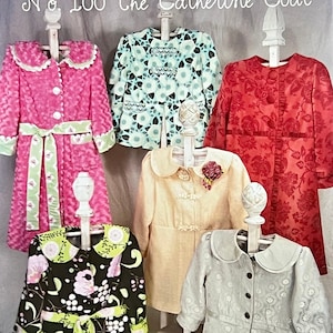 The Catherine Coat No. 100 By Serendipity Studio/Boutique Chic by Serendipity Studio Sewing Pattern/Coat pattern in 3 Lengths/UNCUT/2009