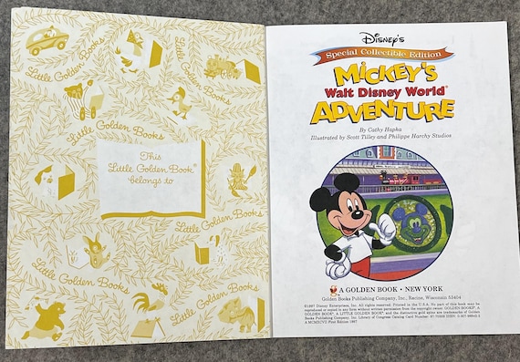 Vintage Mickey's Walt Disney World Adventure, 25th Anniversary