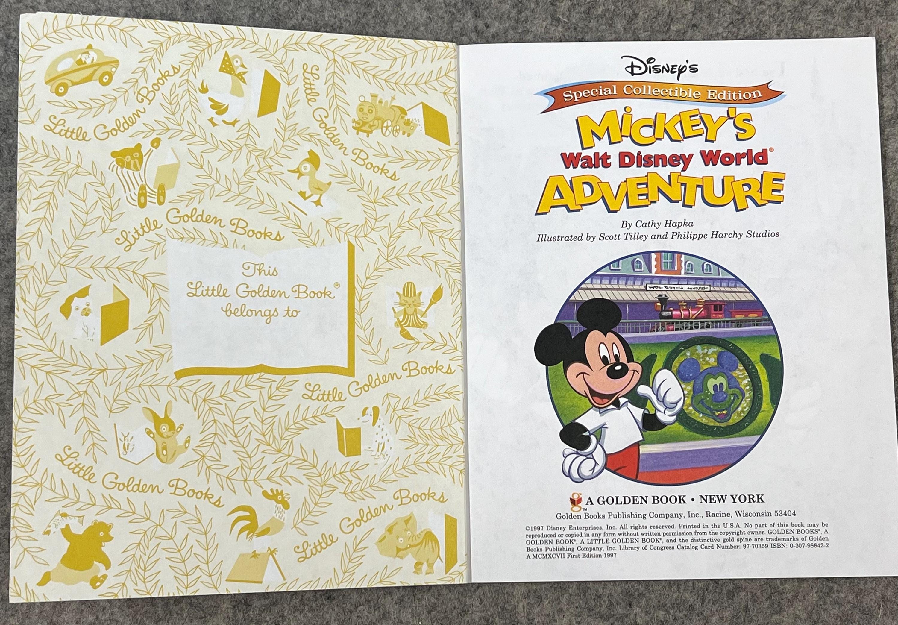 RARE Mickey's Walt Disney World Adventure 25th Anniversary 1997