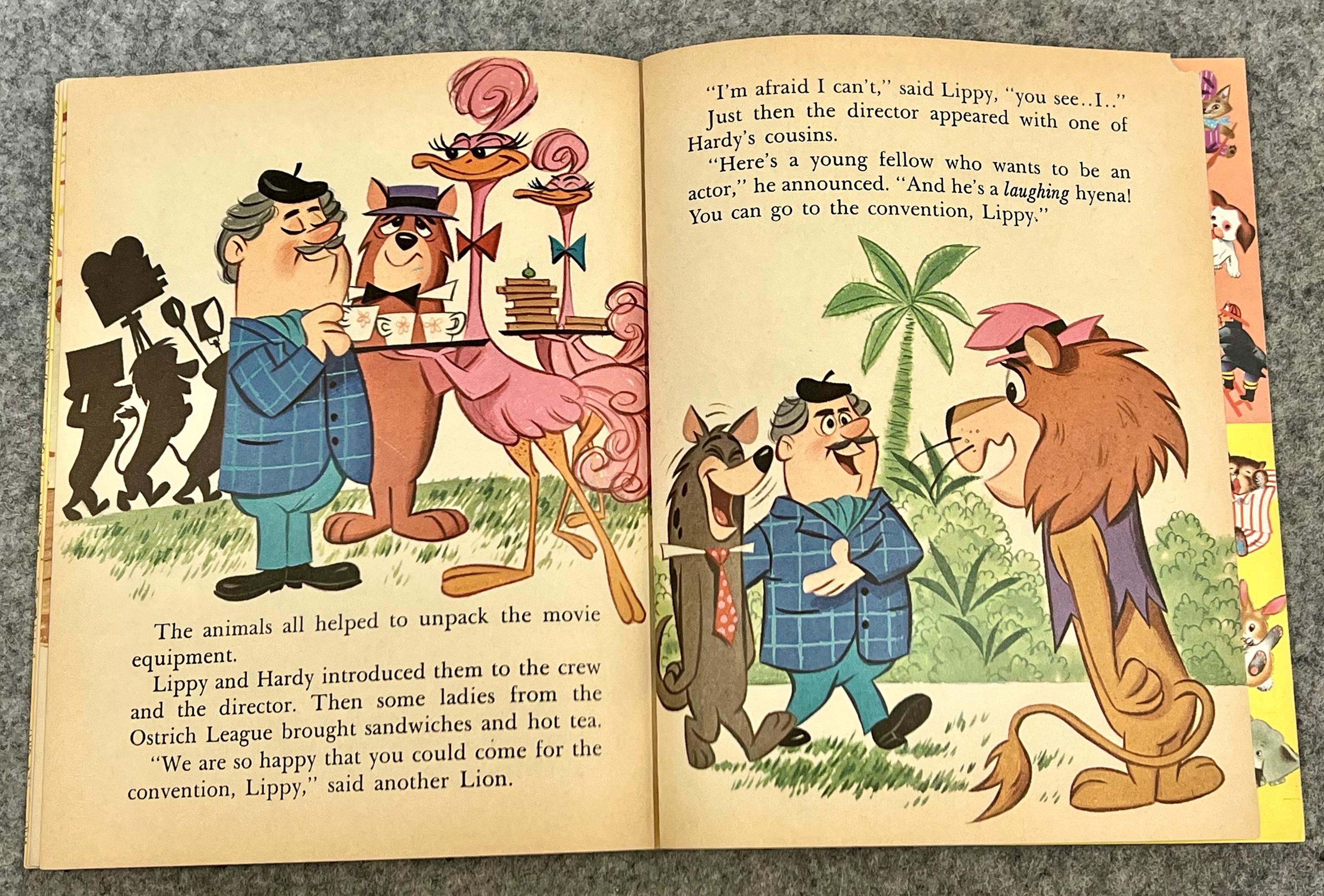 Lippy the Lion and Hardy Har Har Little Golden Book (1963) - Etsy