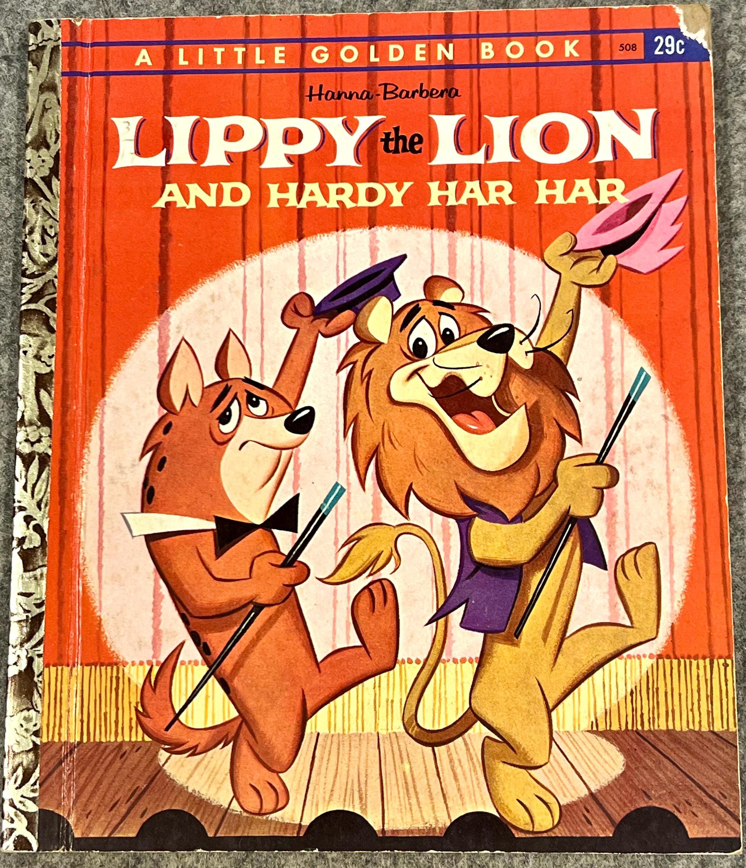 ドリームペッツ ヴィンテージ Lippy The LION ハンナ・バーベラ Lippy the Lion and Hardy Har Har Little Golden Book (1963) - Etsy