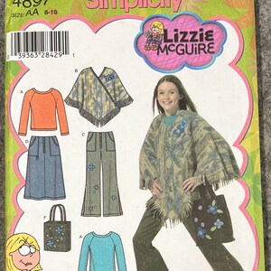 Simplicity 3513 Lizzie McGuire Childs' and Girls' Jacket in