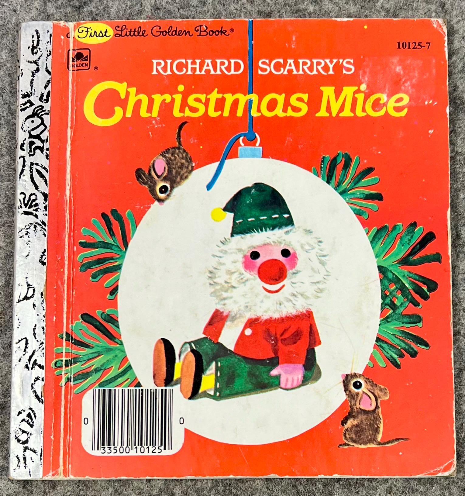 Golden Books | Other | Richard Scarrys Christmas Mice A First Little Golden Book 654bb6258e40fd0b545c6b64